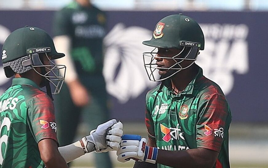 অনূর্ধ্ব-১৯ এশিয়া কাপের ফাইনালে বাংলাদেশ, সেমিফাইনালে পাকিস্তানকে হারাল সাত উইকেটে