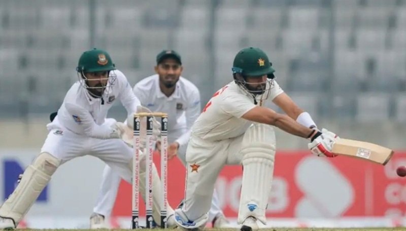 সিলেট টেস্ট জয়ের দোরগোড়ায় জিম্বাবুয়ে, চাপে বাংলাদেশ