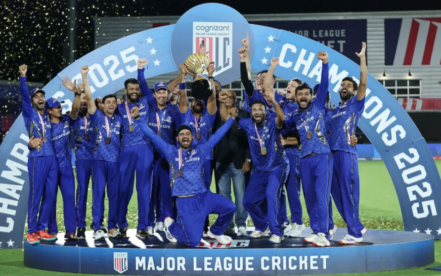টি-টোয়েন্টি সাফল্যে আরও এক পালক, মেজর লিগ ক্রিকেটে চ্যাম্পিয়ন এমআই নিউ ইয়র্ক